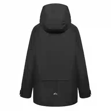 鸭鸭 可拆卸内胆三合一三防连帽纯色长袖羽绒服 女款