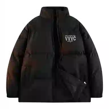 VniVerseVClub Planet Letter Puffer Jacket