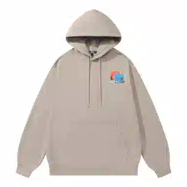 三体 二向箔系列 休闲防风重磅日常通勤保暖连帽落肩厚款卫衣 男女同款