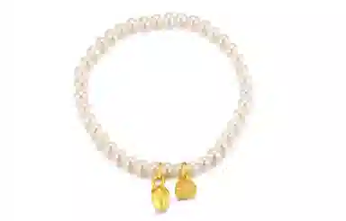 佐卡伊 两世欢莲蓬个性设计 淡水珍珠 手串 女款