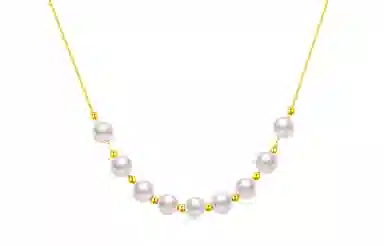 佐卡伊 锁骨微笑 海水珍珠 项链