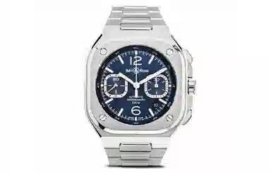 BELL ROSS 100 42mm BR05CBLUSTSST