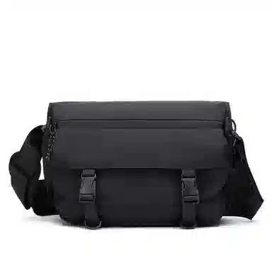 TAKITAKI Oxford Messenger Bag Black