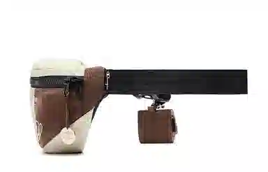 Champion Small Crossbody Waist Bag Green/Black