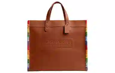COACH Field 40 Logo Tote