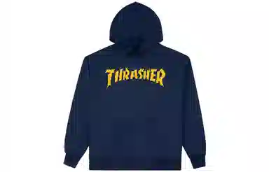 Thrasher x Neckface FW23 Hoodie Blue