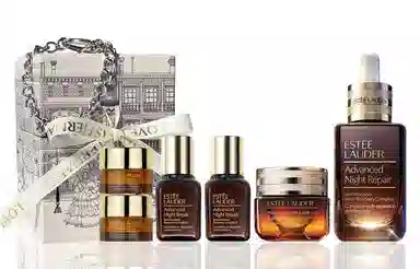 雅诗兰黛 小棕瓶 黑天使全明星护肤套装 淡纹抗糖提亮紧致 第五代抗蓝光眼霜 四件套/六件套