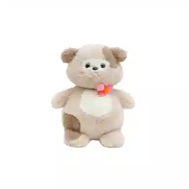 公主恋人 花花小狗抱枕 玩偶 毛绒公仔