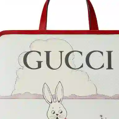 Gucci Canvas Tote Bag Kids Multicolor