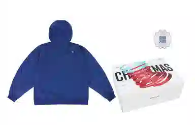 ADER ERROR FW22 Printed Hoodie Blue