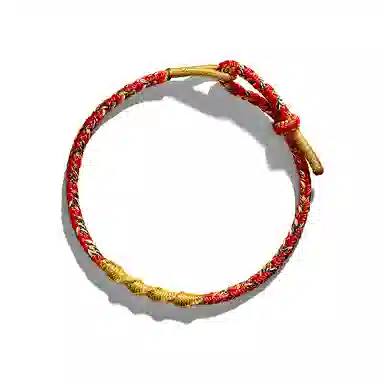 饰伴 新中式 复古国潮平安转运五彩绳 精美礼盒 织物 手链 男女同款情侣款