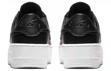 Nike Air Force 1 Sage Low Triple Black White