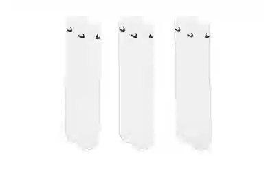 Nike Everyday Lightweight Crew Socks White