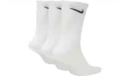 Nike Everyday Lightweight Crew Socks White