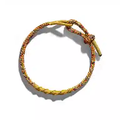 饰伴 新中式 复古国潮平安转运五彩绳 精美礼盒 织物 手链 男女同款情侣款