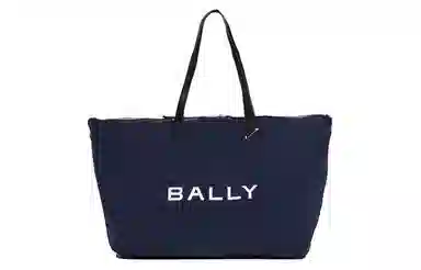 Bally Tote Bag Navy