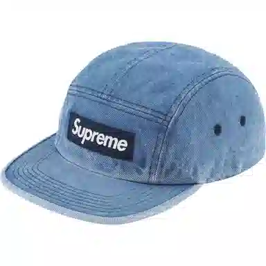 Supreme FW23 WEEK 1 WASHED CHINO TWILL CAMP CAP