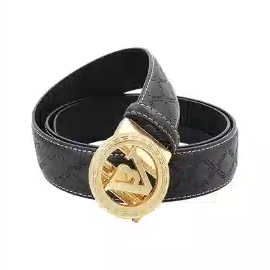 Nine Nail Retro Leather Belt