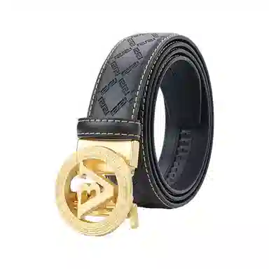 Nine Nail Retro Leather Belt