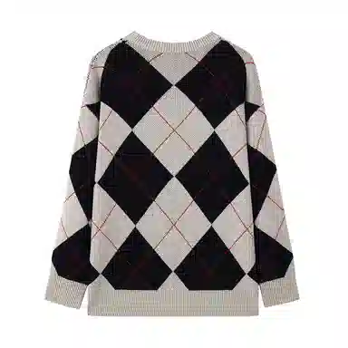 周淼 舒适细腻圆领套头毛衣 女款