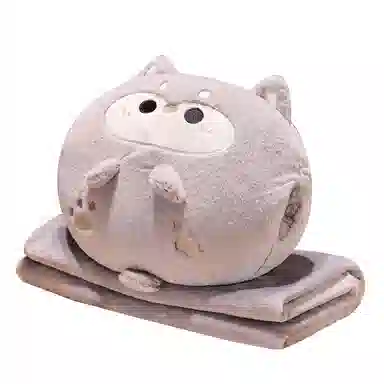 公主恋人 可爱小动物三用抱枕毯 玩偶周边