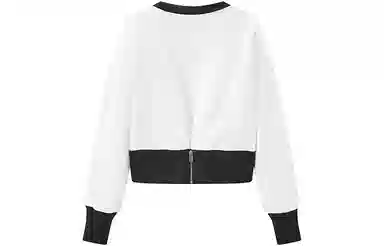 太平鸟 高腰罗口卫衣 女款