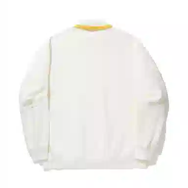 中国李宁 日进斗金系列  运动时尚龙年图腾长袖卫衣 男款 米白色