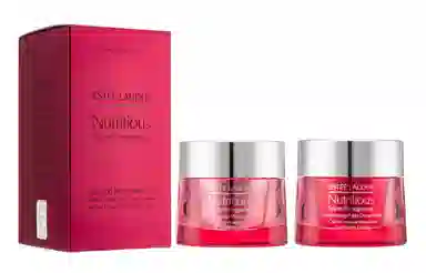 雅诗兰黛 鲜活亮彩红石榴日晚霜套组护肤套装 舒缓维稳保湿抗氧化 日霜晚霜两件套