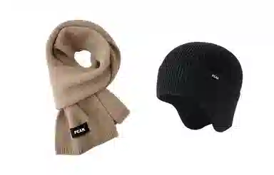 匹克 高级感韩版 软糯保暖 绒线围巾 男女同款情侣款