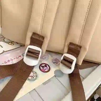 尼格尔大容量双肩包女高中生尼龙电脑旅行背包初中生书包女大学生韩版高颜值 多色