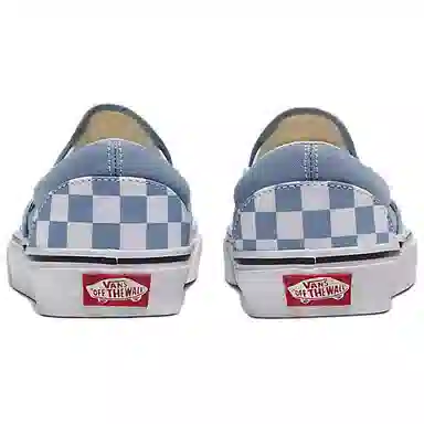 Vans Classic Slip-On Checkerboard Blue White