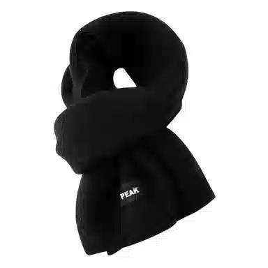 匹克 小清新文艺范纯色防寒保暖 绒线围巾 男女同款情侣款