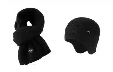 匹克 高级感韩版 软糯保暖 绒线围巾 男女同款情侣款