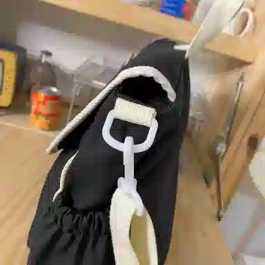 尼格尔 学生斜挎包女生单肩包韩版尼龙初中高中上课补习书包百搭包包 多色