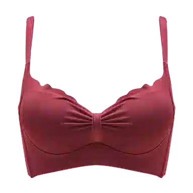 多情猫 纯色收副乳聚拢文胸 女款