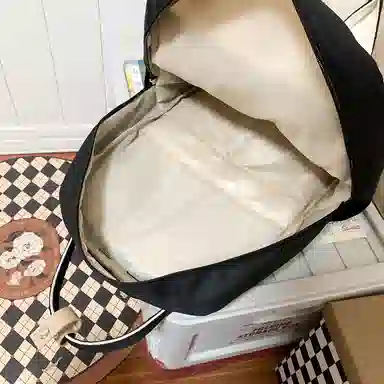 尼格尔大容量双肩包女高中生尼龙电脑旅行背包初中生书包女大学生韩版高颜值 多色