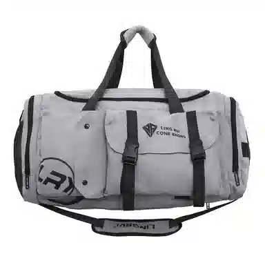 大容量众设计运动休闲 尼龙 书包背包双肩包 男女同款情侣款 黑色/灰色/果绿色