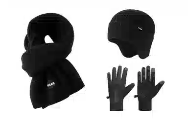 匹克 高级感韩版 软糯保暖 绒线围巾 男女同款情侣款