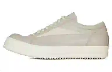 Rick Owens Low Sneakers White