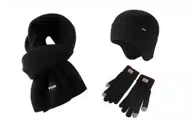 匹克 高级感韩版 软糯保暖 绒线围巾 男女同款情侣款