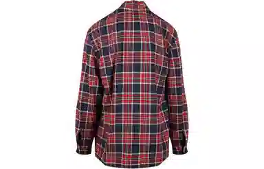 Gucci Plaid Button Jacket