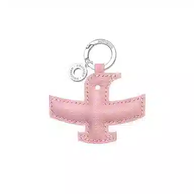 后鸟 可爱小鸟包包挂件吊饰汽车挂件饰品 手工小羊皮真皮 钥匙扣 男女同款情侣款 黑色蓝色