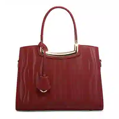 OUZIHUANG Red Elegant Handbag