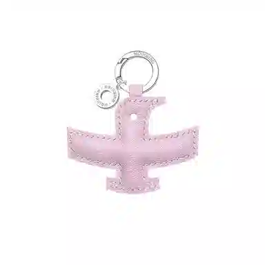 后鸟 可爱小鸟包包挂件吊饰汽车挂件饰品 手工小羊皮真皮 钥匙扣 男女同款情侣款 黑色蓝色