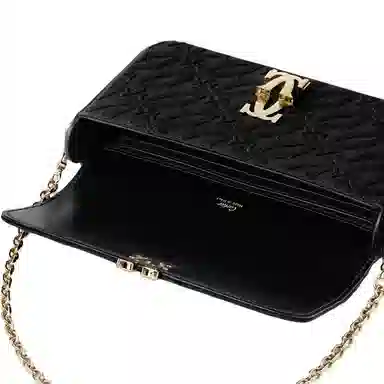 Cartier C de Cartier Panthère Mini Crossbody Bag Black