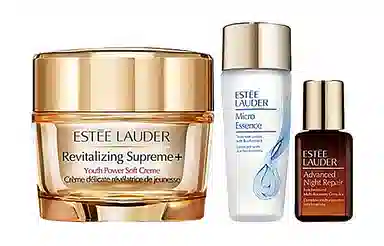 雅诗兰黛 修护胶原霜精华液小棕瓶套装 滋润