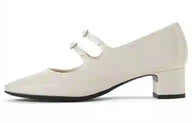 Charles & Keith Mary Jane Block Heel 4cm