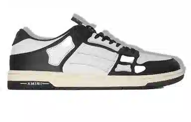 AMIRI Bone Low Top White Black