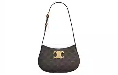 CELINE Tilly Tote Bag Brown Black