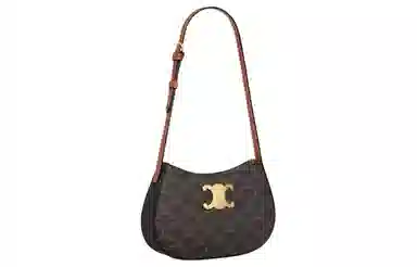 CELINE Tilly Tote Bag Brown Black